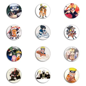 Broche para cosplay de desenhos, joias japonesas de anime para mulheres e homens