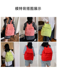 Custom High Quality Luxury <b>Ladies</b> <b>Laptop</b> <b>Backpack</b> Custom Pattern Waterproof Oxford Arrival Summer Travelb - Product Image 6