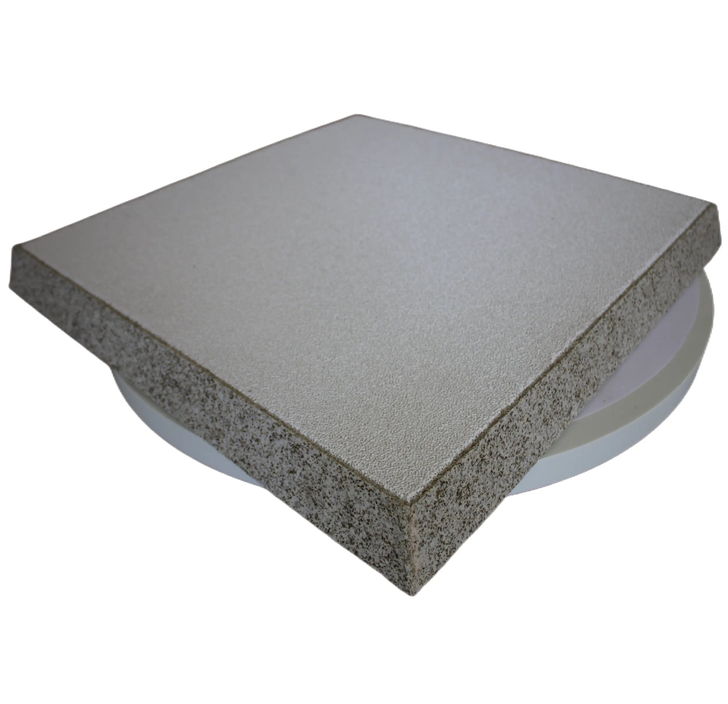 Keramische Schuimfilterplaat Van Aluminiumoxide Met Uitzetbare Pakking Voor Aluminium Gietstukken
