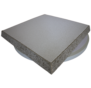 Filter platte aus Aluminiumoxid-Keramik schaum mit ausziehbarer Dichtung für Aluminium gussteile