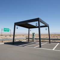 Pergola en aluminium polyvalente Sweet Home 4x4, toit rétractable motorisé, auvent extérieur, gazebo, protection contre l'eau, éclairage LED latéral