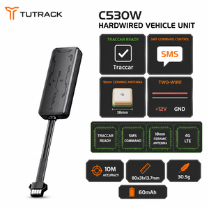 อุปกรณ์ติดตามยานพาหนะแบบมีสาย Traccar พร้อมใช้งาน ควบคุมด้วยคำสั่ง SMS เสาอากาศเซรามิกขนาด 18 มม. สำหรับรถจักรยานยนต์ สกู๊ตเตอร์ รถยนต์ GPS Tracker - Product Image 1