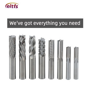 Eitfs mèches carrées en carbure monobloc de <span class=keywords><strong>8mm</strong></span> à haute efficacité à 4 cannelures pour le traitement de l'aluminium - Product Image 2