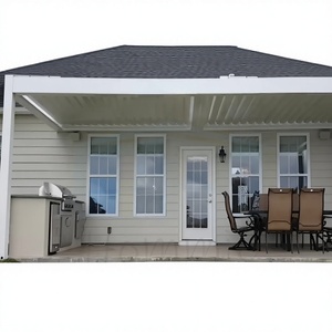 Pérgola Bioclimática de Aluminio con Revestimiento de Láminas, Ecológica, Gazebo y Pabellón - Product Image 1