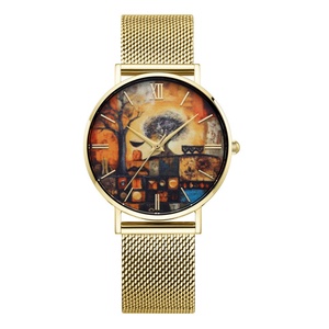 Reloj de Mujer de Negocios, Diseño Único y Elegante, Personalizable, Movimiento de Cuarzo Japonés, Esfera de Cristal, Caja de Acero Inoxidable - Product Image 4