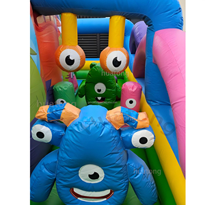 Parcours d'obstacles gonflable commercial en PVC pour l'extérieur, jeu de défi gonflable « Petit <span class=keywords><strong>Diable</strong></span> », parcours d'obstacles gonflable pour enfants - Product Image 5