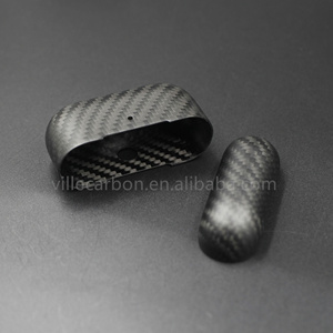 Étui personnalisé en fibre de carbone 100% réelle pour écouteurs Apple <span class=keywords><strong>AirPods</strong></span> <span class=keywords><strong>Pro</strong></span> 1/2, écouteurs intra-auriculaires - Product Image 3