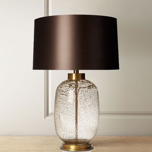 Moderne minimalist ische Wohnzimmer Nachttisch lampe Schlafzimmer Hotel Glas tisch lampe Glas Studien lampe American Light Luxus vase - Product Image 4