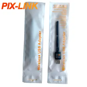 PIX-LINK 600Mbps USB Bluetooth kablosuz wifi adaptörü 600M 2.4GHz 5.8GHz Dual Band WI-FI wifi kablosuz ağ kartı Dongle LAN alıcısı 5G
