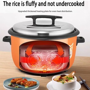 Olla Arrocera de Gran Capacidad con Cuchara Medidora de Plástico para Uso Doméstico y para Hervir Sopa en Hoteles - Product Image 3