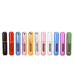 Travel Refillable Portable Empty 5ml Mini <b>Perfume</b> <b>Atomizer</b> Aluminum <b>Perfume</b> Oil Spray Refill Bottle - Product Image 1