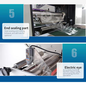 Sıcak satış otomatik yüz maskesi sarma paketleme makinesi tek kullanımlık yüz maskesi cerrahi tıbbi maske yatay paketleme makinesi - Product Image 5