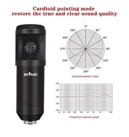 BM800 Aufnahmestudio Podcast-Ausrüstungspaket V8 Stimmverzerrer für Live-Streaming YouTube Vlogs Kabelgebundene Kommunikation