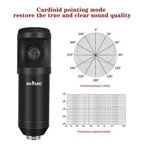 Paquete de Equipo de Podcast para Estudio de Grabación BM800, Cambiador de Voz V8 para Transmisión en Vivo, Vlogs de YouTube, Comunicación por Cable - Product Image 3