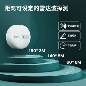 เซ็นเซอร์ตรวจจับการเคลื่อนไหวของมนุษย์ Moes Zigbee 24GHz ไมโครเวฟ พร้อมระบบควบคุมผ่านแอปพลิเคชัน ใช้พลังงานจาก USB - Product Image 3