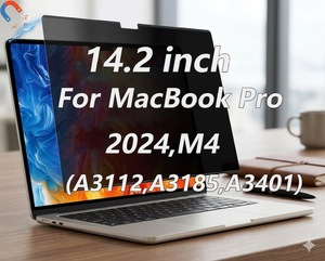Magnetic <b>Privacy</b> <b>Screen</b> <b>Protector</b> For MacBook Pro 14.2inch M4 2024 Removable Laptop <b>Privacy</b> Scree - Product Image 1