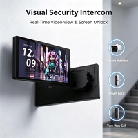 Panneau intelligent tout-en-un TYSH 7 pouces avec passerelle Zigbee Alexa intégrée |   Télécommande IR 720P, Hub mural fin, Panneau de contrôle Tuya Music Host