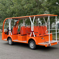Bus touristique utilitaire 14 places 2025, vente en gros, 72V, adultes, voiture électrique touristique à 4 roues
