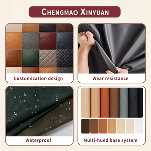 بيع بالجملة جلد صناعي عالي الجودة بسطح صناعي جلد صناعي لامع تأثير معدني نسيج فينيل جلد صناعي لصنع الحقائب - Product Image 5