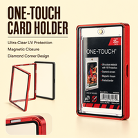 Manchon de protection en alliage d'aluminium pour clip magnétique à un bouton Slabmag 35pt, finition mate, porte-cartes de crédit