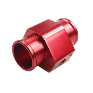Jauge de température de l'eau, raccord 26-40MM, accessoire de modification automobile en métal bleu - Product Image 2
