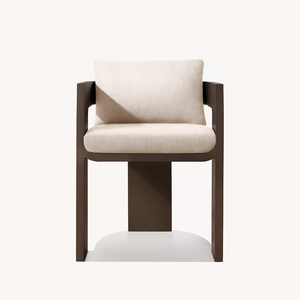 Ensemble de chaises et table de jardin en aluminium pour l'extérieur, ensemble de salle à manger en métal pour patio, cour, parc, hôtel - Product Image 4
