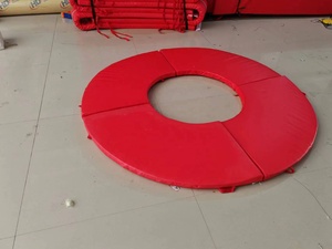 <span class=keywords><strong>Trampoline</strong></span> de grande taille pour aire de jeux intérieure personnalisée, coussin circulaire en PU, lit de saut souple, <span class=keywords><strong>protection</strong></span> de <span class=keywords><strong>ressort</strong></span>, <span class=keywords><strong>protection</strong></span> de garde-corps, Yibei KA-4555 500 kg - Product Image 2
