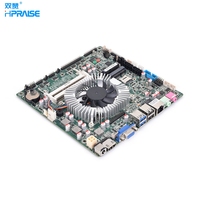 Mini PC Industrial Integrado X86 DC 12V LVDS, CPU Core I3 I5 I7, Placa Base Mini ITX Todo en Uno