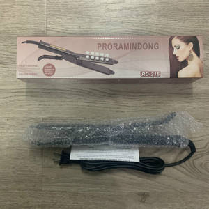 เครื่องยืดผมอเนกประสงค์ขนาดเล็กพร้อมไม้พายและเบาะสำหรับจัดแต่งทรงผมตรงสี่ชั้น - Product Image 3