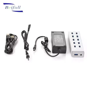 Nhà sản xuất ban đầu trực tiếp cung cấp <span class=keywords><strong>USB</strong></span> 3.0 trạm sạc <span class=keywords><strong>Hub</strong></span> 12V Power Adapter - Product Image 4