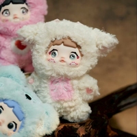 100% Original Nommi V1 Loveliness Never Ends serie Linda caja ciega muñeca de vinilo Kawaii bolsa misteriosa juguete marioneta de dedo regalo de felpa