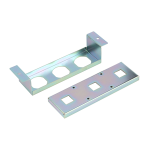 Fabbricazione di fabbrica su misura di precisione lamiera di alluminio stampaggio parti +/-0.1mm tolleranza anodizzato/zinco placcato superficie 1 pz - Product Image 3