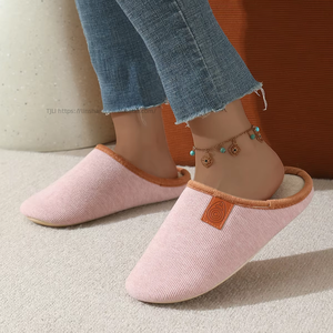 Vente en gros de nouvelles technologies : pantoufles simples de style japonais et coréen pour la maison, avec logo personnalisé, sans minimum de commande - Product Image 6