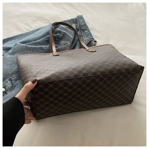 Sac fourre-tout en PU grande capacité, motif rétro, imperméable, pour maman, sac à langer élégant pour femme, nouveauté 2025 - Product Image 5