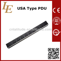 Barre d'alimentation PDU robuste en aluminium avec protection contre les surtensions, 12V/24V et 16A