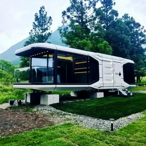 Cabaña Apple de Aluminio con Placas EPS, Casa Móvil para Exteriores, Embalaje en Cartón, Habitación para Puntos Turísticos, Nuevas Instalaciones Turísticas, B&B - Product Image 1