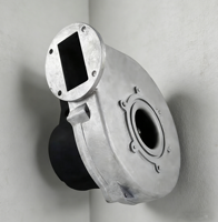 Souffleur d'air sans balais haute efficacité 8 pouces 230V/120V 300W à faible bruit, conception pour chauffage au gaz mixte et évacuation de fumée laser