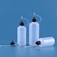 Bouteilles d'applicateur transparentes de pointe d'aiguille de précision 3ml de liquide pour le papier de peinture de bricolage Quilling Craft Acrylic Painting Medicine