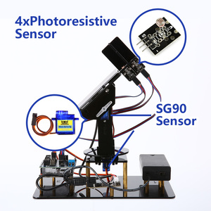 Kit de démarrage de système de suivi solaire intelligent OEM ODM avec tutoriel pour l'apprentissage du codage DIY pour enfants, kit robotique KUONGSHUN pour Arduino - Product Image 4