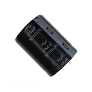 Condensateur traversant à aluviens (TH) 2200 µF 20 % 160 V EET-UQ2C222KA, canal fabricant - Product Image 1
