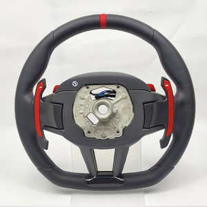 Volante Sportivo in Pelle Stile CS per Auto BMW Serie 5 G10 <span class=keywords><strong>G20</strong></span> <span class=keywords><strong>G30</strong></span> - Product Image 1