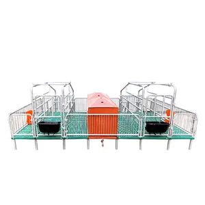 Sale sow gestation bed galvanized pig farrowing bed fence pig farrowing bed sow equipment