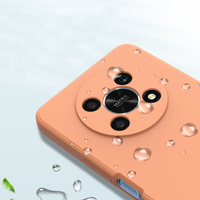 Funda de Silicona Líquida Esmerilada de Alta Calidad para Honor Magic4 Pro, Carcasa Protectora de TPU Suave a Prueba de Golpes para Teléfono Móvil