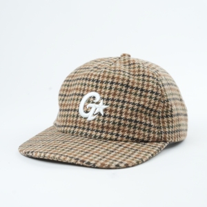 Gorras de 5 Paneles sin Estructura para Hombre y Mujer, Gorras de Pana con Logotipo Bordado Personalizado, Hebilla Trasera de Metal, Visera Ligeramente Curvada - Product Image 3