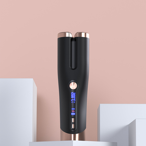 Or Noir Rechargeable Automatique Cheveux Bigoudi Électrique Spirale Ondulée <span class=keywords><strong>Boucles</strong></span> Rouleaux Chauds Sans Fil Auto Rotation Fer Ménage - Product Image 2