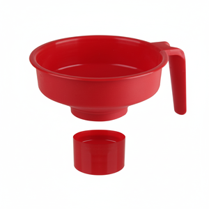 Imbuto di plastica grande Ø5 cm con ampia apertura per uso di laboratorio e conserve - Product Image 2
