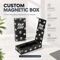 Boîte d'emballage vide en papier pour cartouches jetables, type tiroir, pour stylos, 1g/2g, avec affichage magnétique, emballage CR, vente en gros directe usine