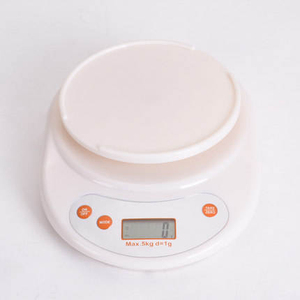 <span class=keywords><strong>Balance</strong></span> électronique portable LCD 5kg/1g pour <span class=keywords><strong>cuisine</strong></span> d'hôtel, pesée alimentaire, mesure du poids du bol, en plastique ABS toutes saisons - Product Image 5