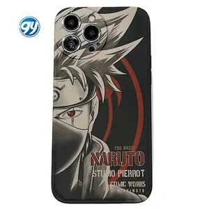 GY Narutoed Kiki Kakashi dengan earhen cocok untuk 12 Apple iPhone13promax 11 "casing ponsel Anime