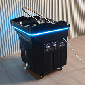 صالون تجميل سبا كرسي الشامبو معدات حوض متنقلة مريحة 60 لتر تخزين المياه اليابانية رئيس الشامبو سبا أحواض السلطانية - Product Image 1